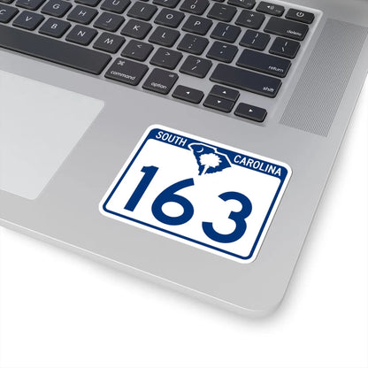 South Carolina 163 (South Carolina) (Road Sign) STICKER Vinyl Kiss-Cut Decal - The Sticker Space