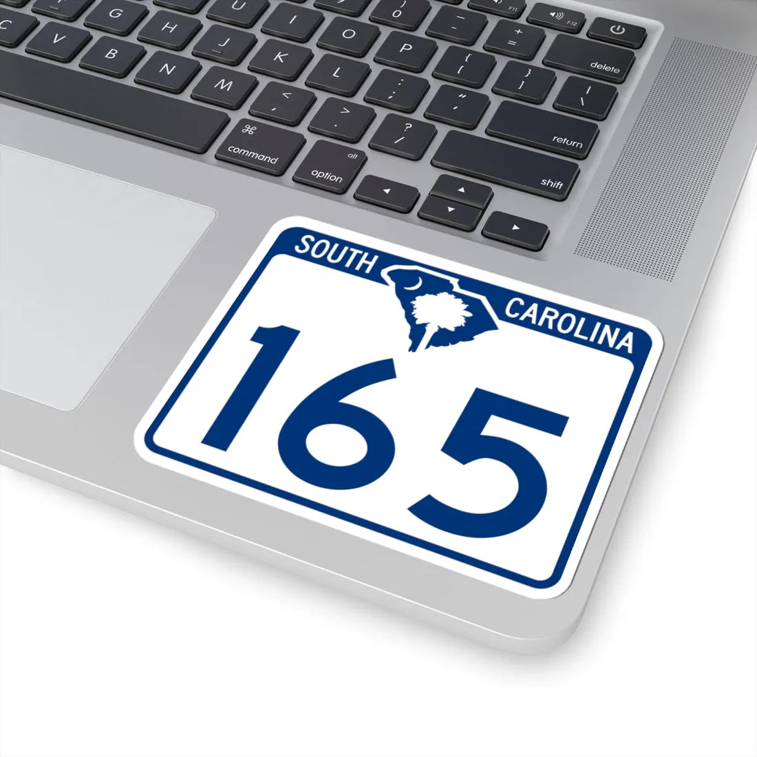 South Carolina 165 (South Carolina) (Road Sign) STICKER Vinyl Kiss-Cut Decal - The Sticker Space