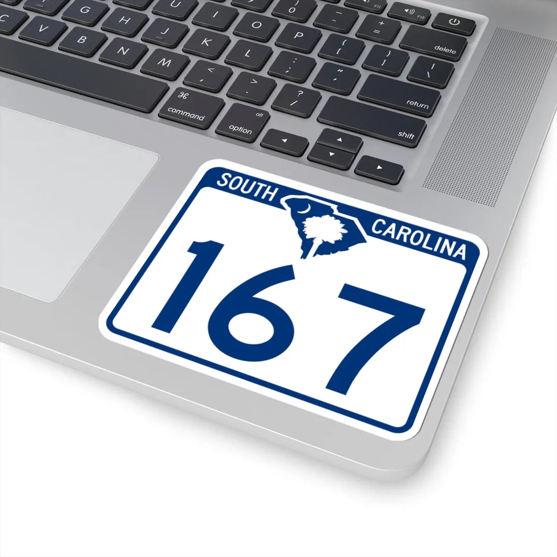 South Carolina 167 (South Carolina) (Road Sign) STICKER Vinyl Kiss-Cut Decal - The Sticker Space