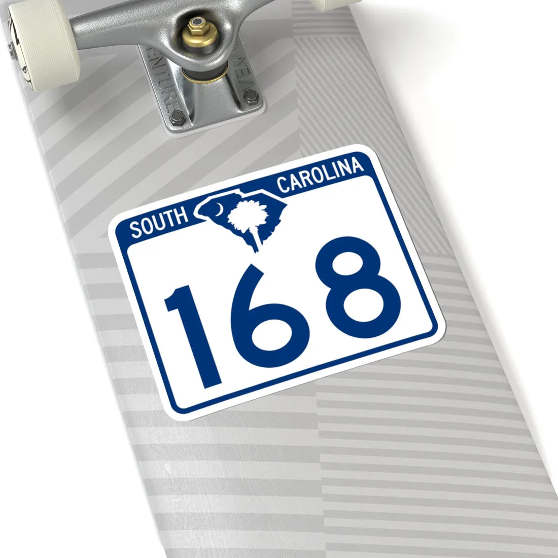 South Carolina 168 (South Carolina) (Road Sign) STICKER Vinyl Kiss-Cut Decal - The Sticker Space