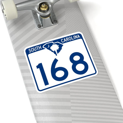 South Carolina 168 (South Carolina) (Road Sign) STICKER Vinyl Kiss-Cut Decal - The Sticker Space