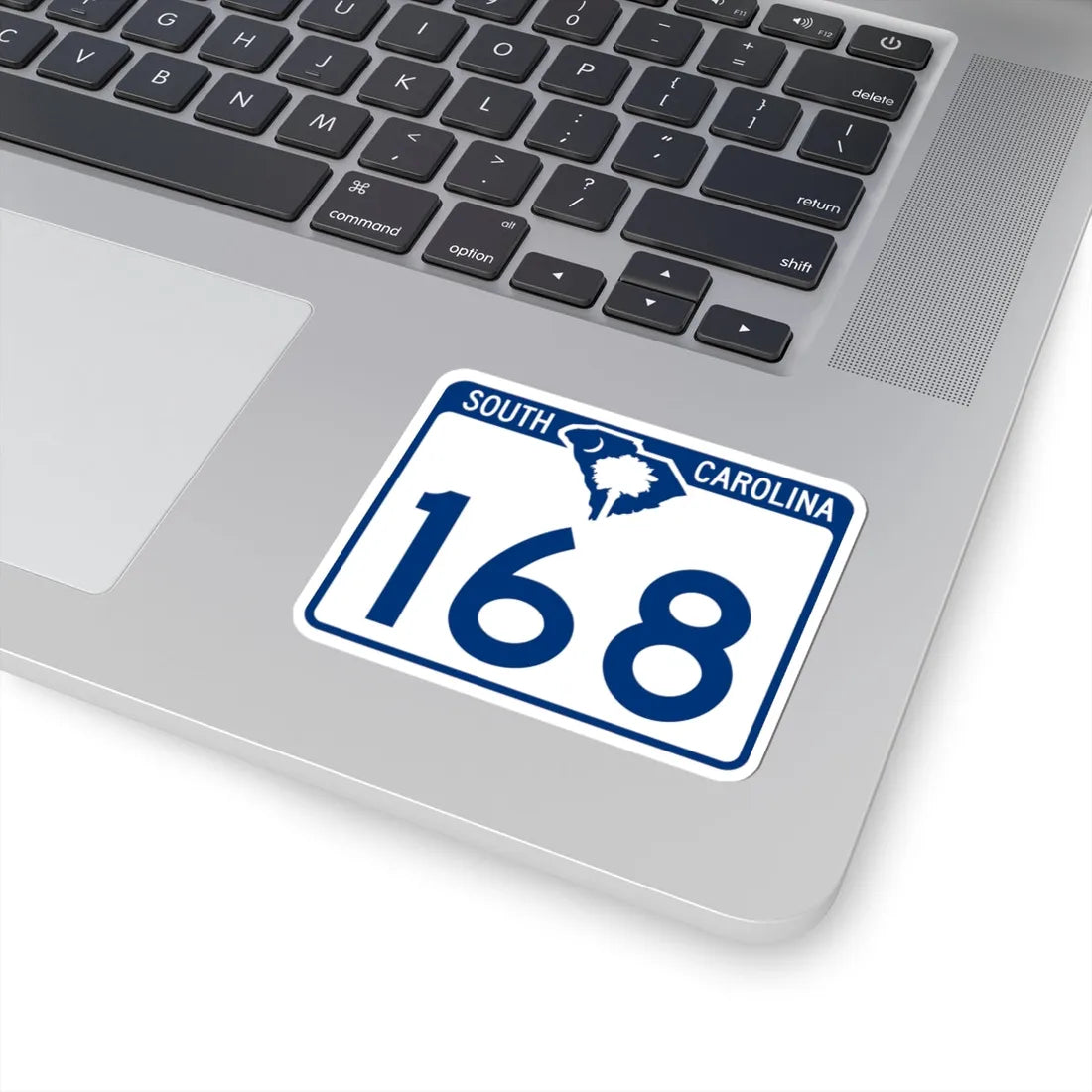 South Carolina 168 (South Carolina) (Road Sign) STICKER Vinyl Kiss-Cut Decal - The Sticker Space