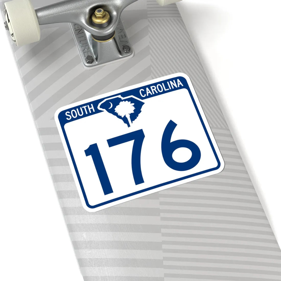South Carolina 176 (South Carolina) (Road Sign) STICKER Vinyl Kiss-Cut Decal - The Sticker Space