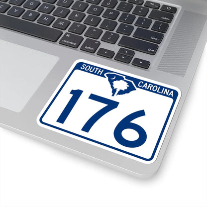South Carolina 176 (South Carolina) (Road Sign) STICKER Vinyl Kiss-Cut Decal - The Sticker Space