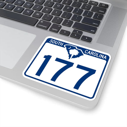 South Carolina 177 (South Carolina) (Road Sign) STICKER Vinyl Kiss-Cut Decal - The Sticker Space
