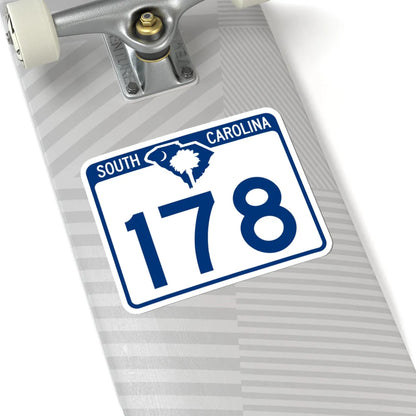 South Carolina 178 (South Carolina) (Road Sign) STICKER Vinyl Kiss-Cut Decal - The Sticker Space