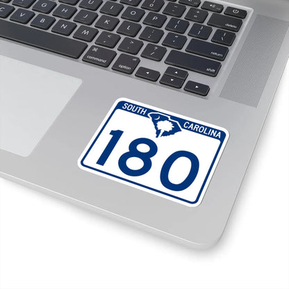 South Carolina 180 (South Carolina) (Road Sign) STICKER Vinyl Kiss-Cut Decal - The Sticker Space