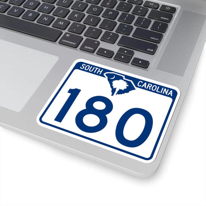 South Carolina 180 (South Carolina) (Road Sign) STICKER Vinyl Kiss-Cut Decal - The Sticker Space