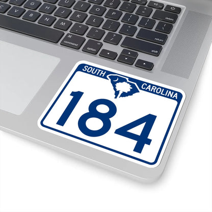 South Carolina 184 (South Carolina) (Road Sign) STICKER Vinyl Kiss-Cut Decal - The Sticker Space