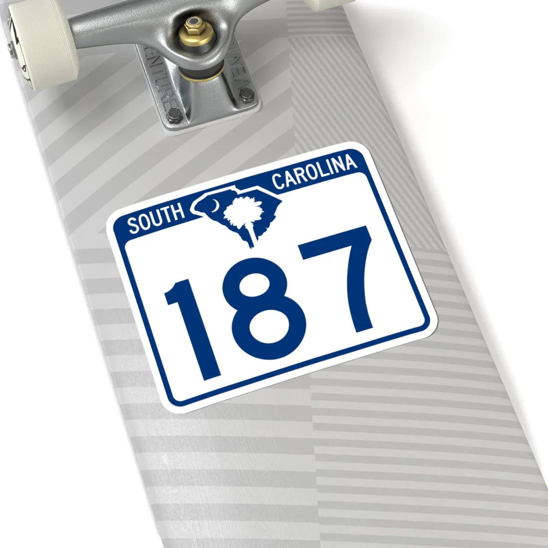 South Carolina 187 (South Carolina) (Road Sign) STICKER Vinyl Kiss-Cut Decal - The Sticker Space