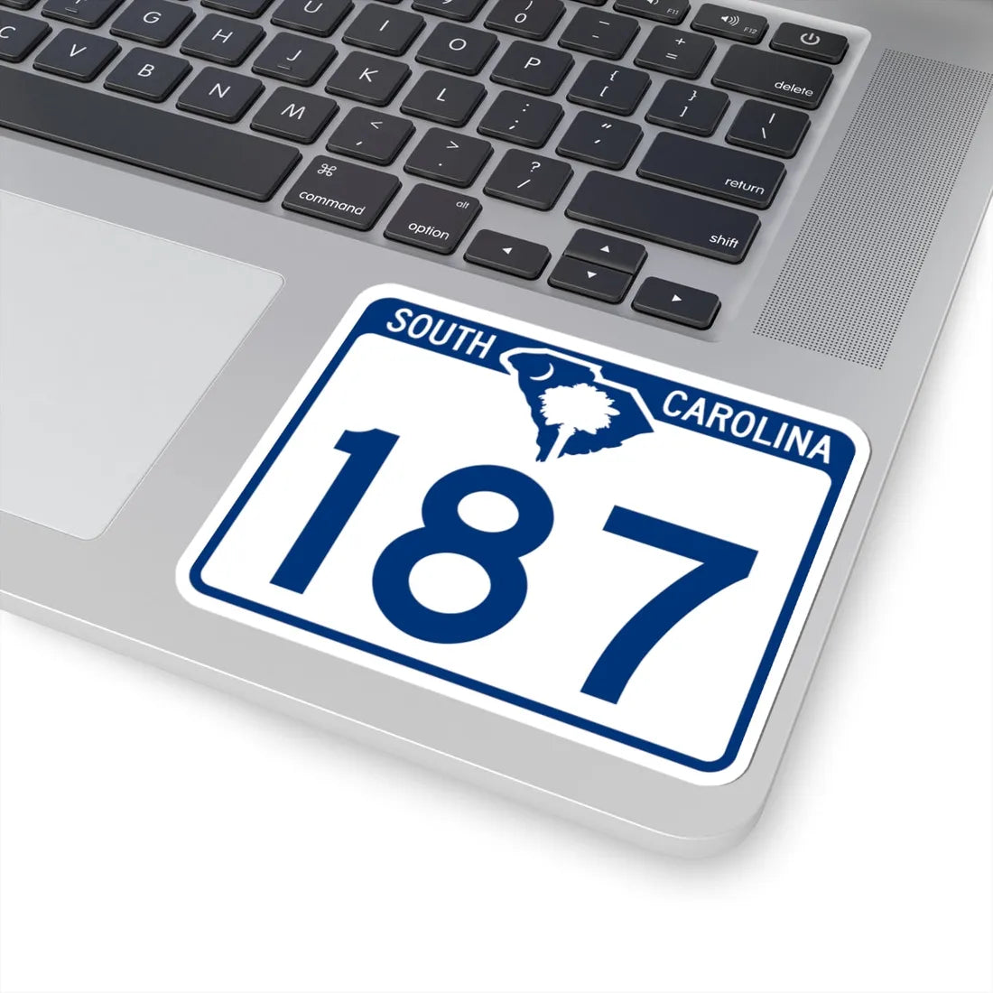 South Carolina 187 (South Carolina) (Road Sign) STICKER Vinyl Kiss-Cut Decal - The Sticker Space