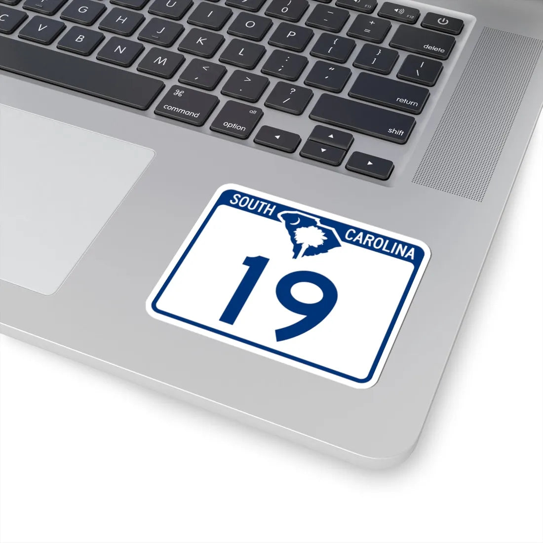 South Carolina 19 (South Carolina) (Road Sign) STICKER Vinyl Kiss-Cut Decal - The Sticker Space