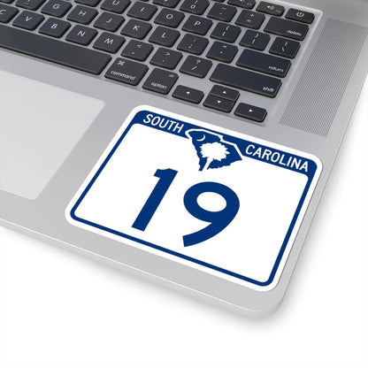 South Carolina 19 (South Carolina) (Road Sign) STICKER Vinyl Kiss-Cut Decal - The Sticker Space