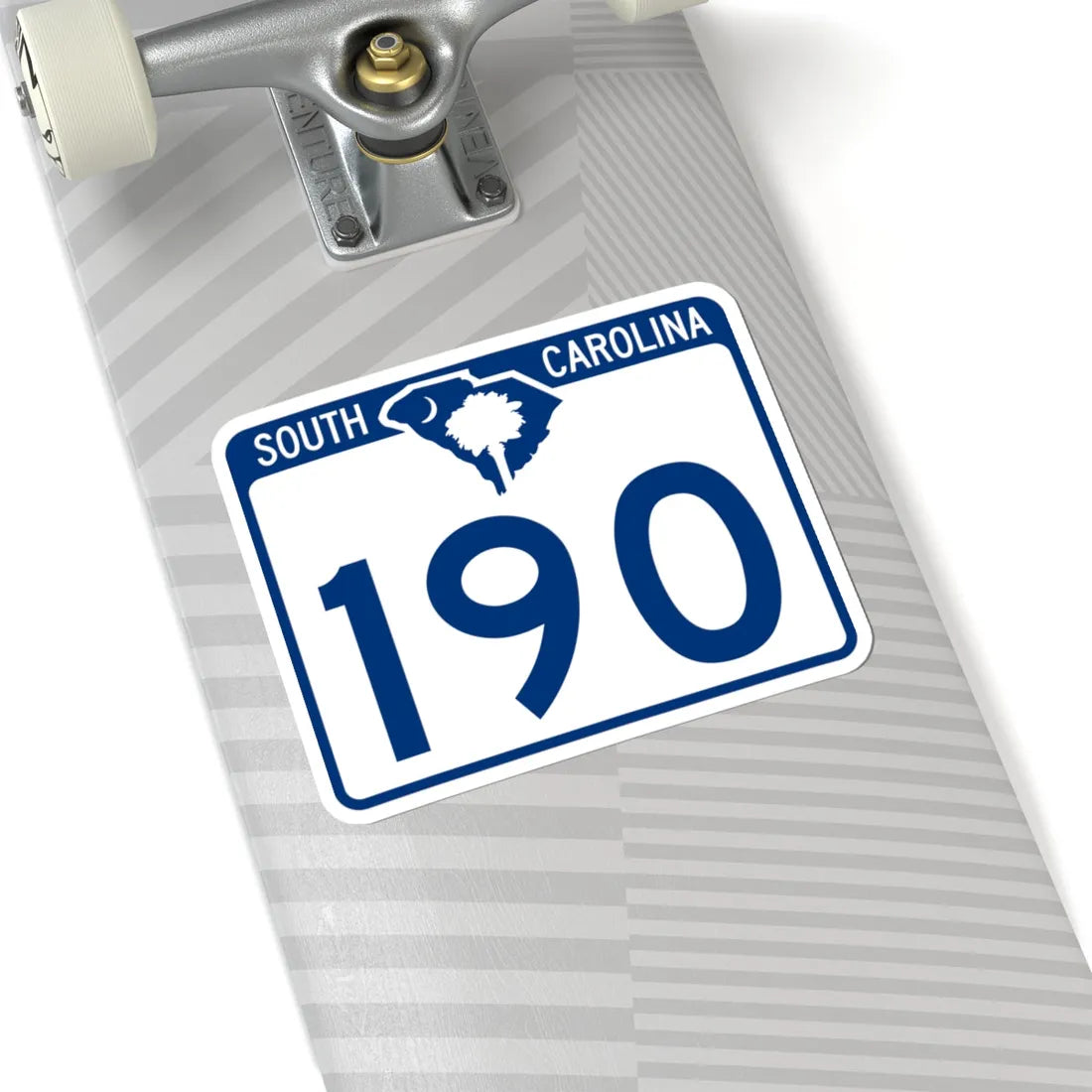 South Carolina 190 (South Carolina) (Road Sign) STICKER Vinyl Kiss-Cut Decal - The Sticker Space