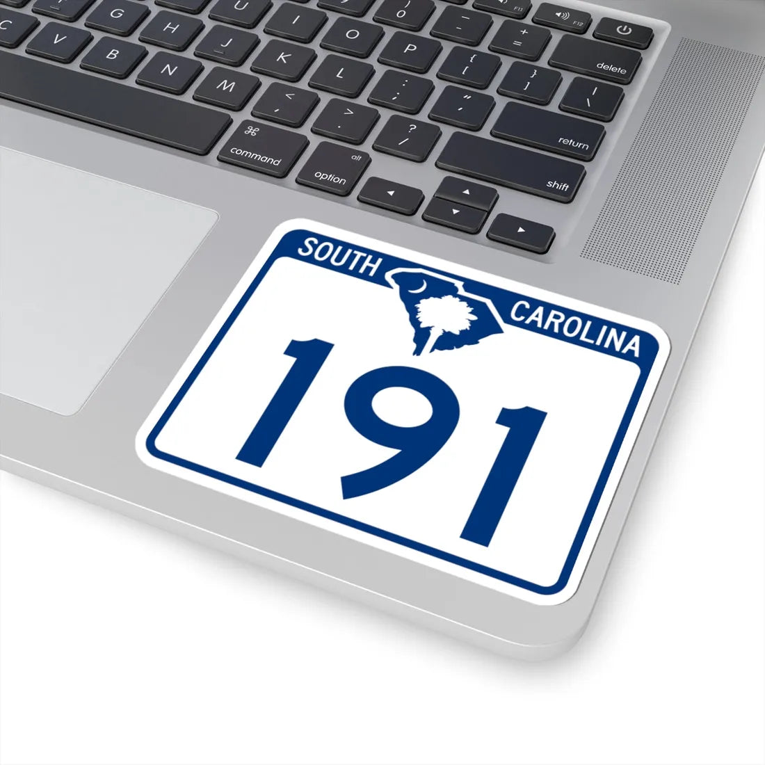 South Carolina 191 (South Carolina) (Road Sign) STICKER Vinyl Kiss-Cut Decal - The Sticker Space