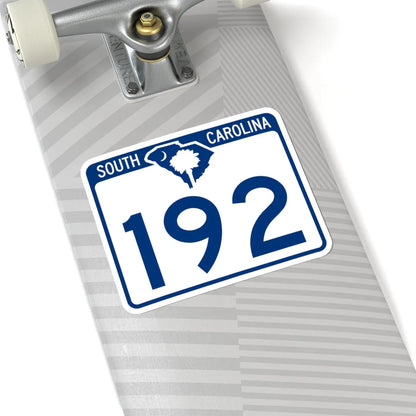 South Carolina 192 (South Carolina) (Road Sign) STICKER Vinyl Kiss-Cut Decal - The Sticker Space