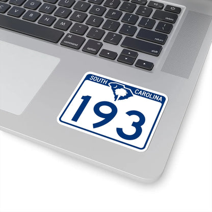 South Carolina 193 (South Carolina) (Road Sign) STICKER Vinyl Kiss-Cut Decal - The Sticker Space