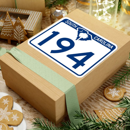 South Carolina 194 (South Carolina) (Road Sign) STICKER Vinyl Kiss-Cut Decal - The Sticker Space