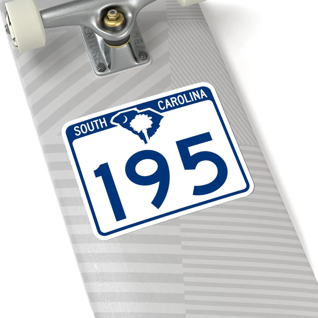 South Carolina 195 (South Carolina) (Road Sign) STICKER Vinyl Kiss-Cut Decal - The Sticker Space
