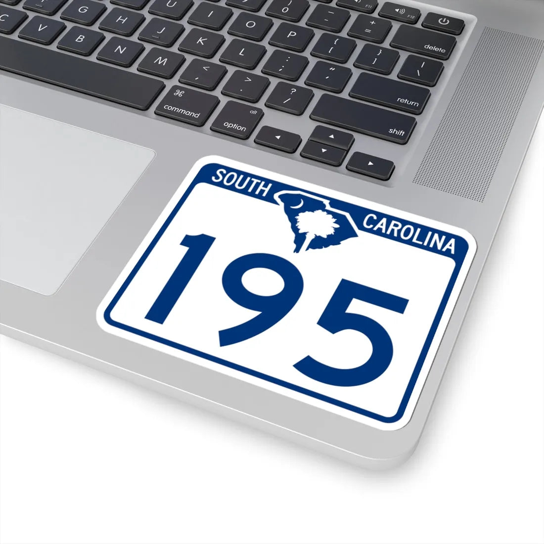 South Carolina 195 (South Carolina) (Road Sign) STICKER Vinyl Kiss-Cut Decal - The Sticker Space