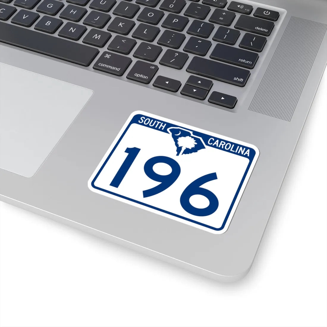 South Carolina 196 (South Carolina) (Road Sign) STICKER Vinyl Kiss-Cut Decal - The Sticker Space