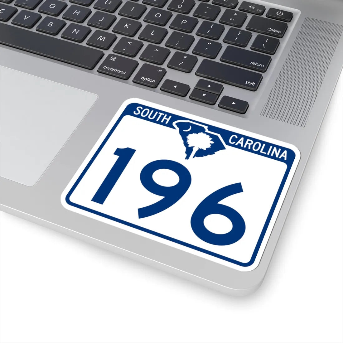 South Carolina 196 (South Carolina) (Road Sign) STICKER Vinyl Kiss-Cut Decal - The Sticker Space