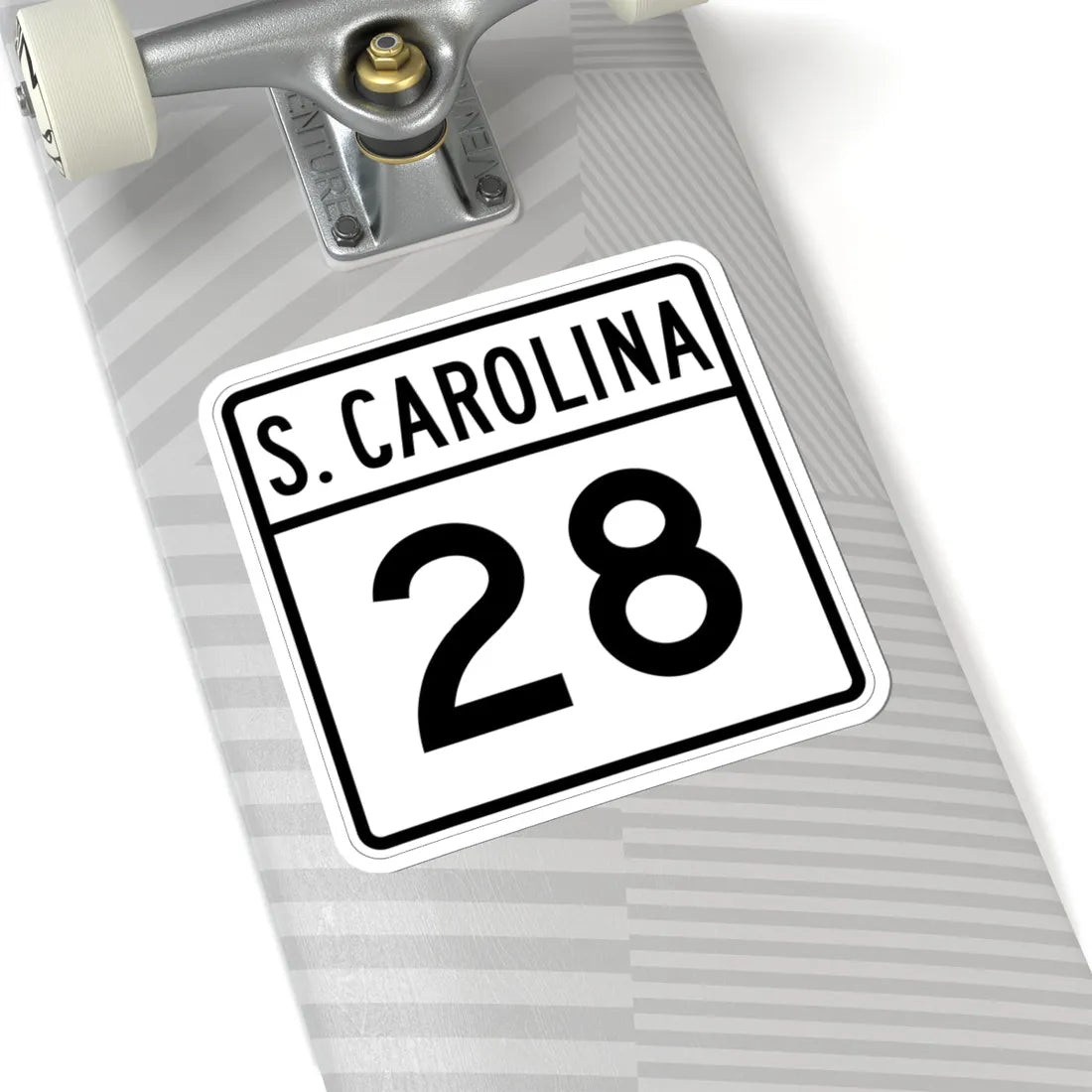 South Carolina 1960s variant (South Carolina) (Road Sign) STICKER Vinyl Kiss-Cut Decal - The Sticker Space