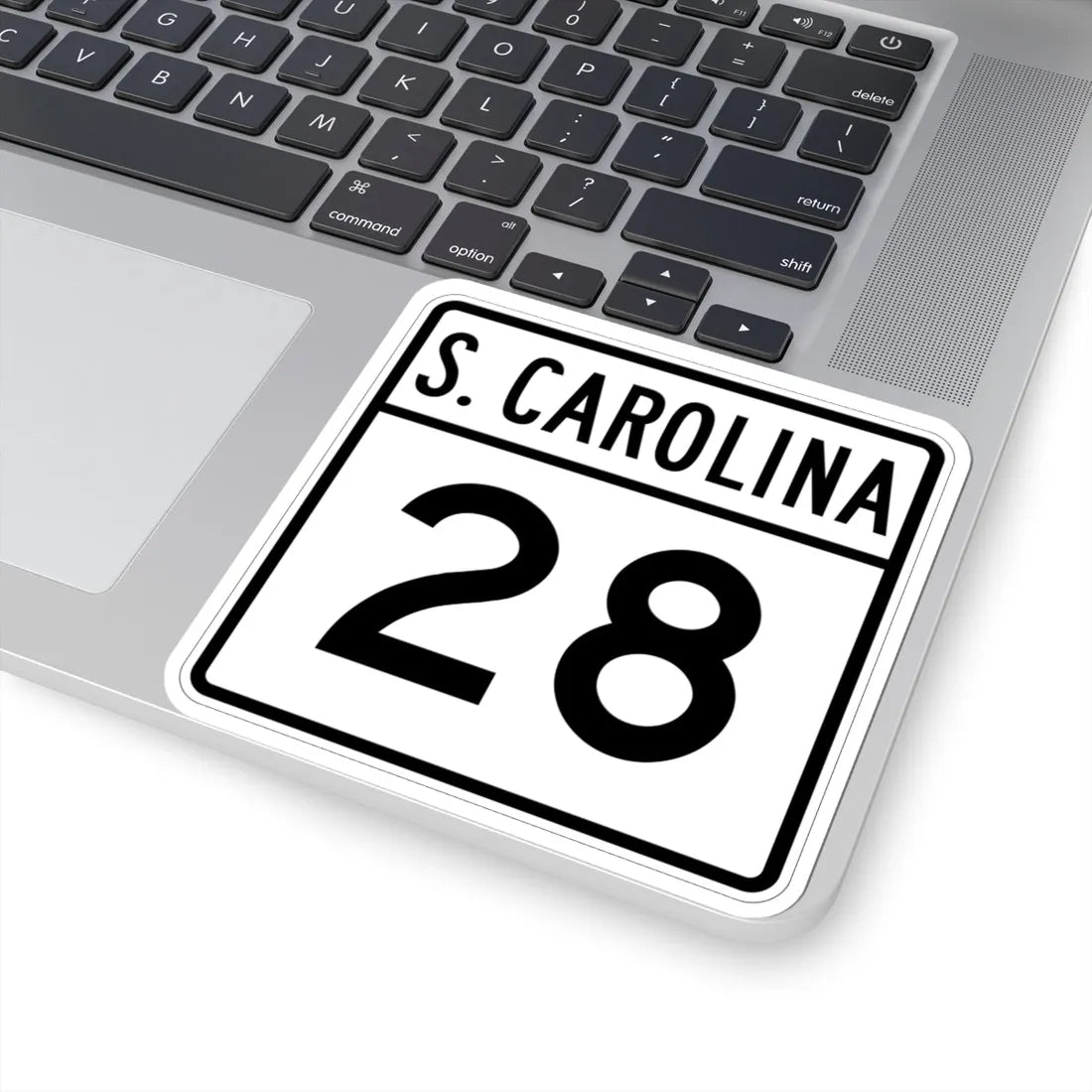 South Carolina 1960s variant (South Carolina) (Road Sign) STICKER Vinyl Kiss-Cut Decal - The Sticker Space