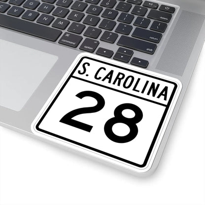 South Carolina 1960s variant (South Carolina) (Road Sign) STICKER Vinyl Kiss-Cut Decal - The Sticker Space