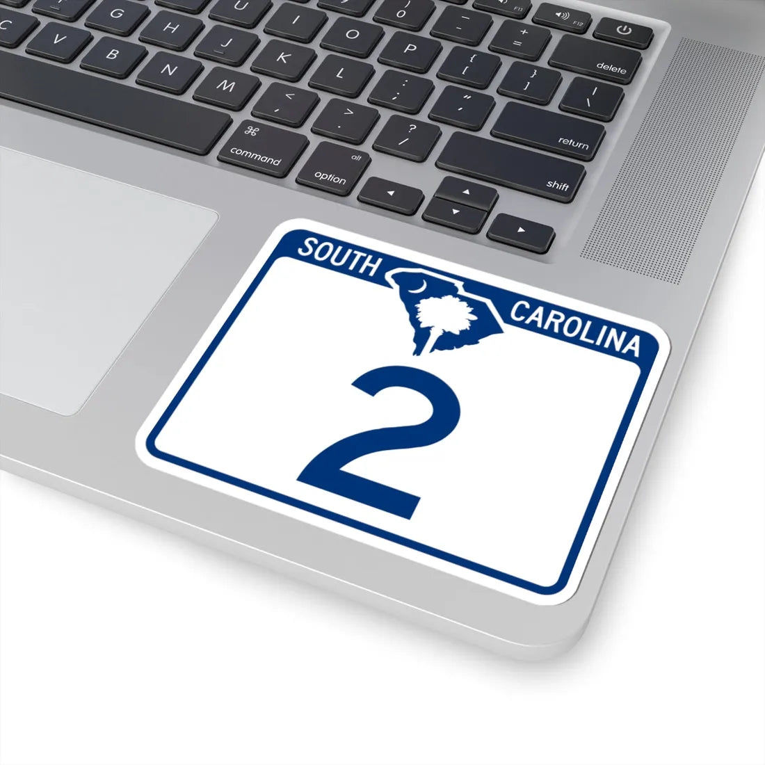 South Carolina 2 (South Carolina) (Road Sign) STICKER Vinyl Kiss-Cut Decal - The Sticker Space
