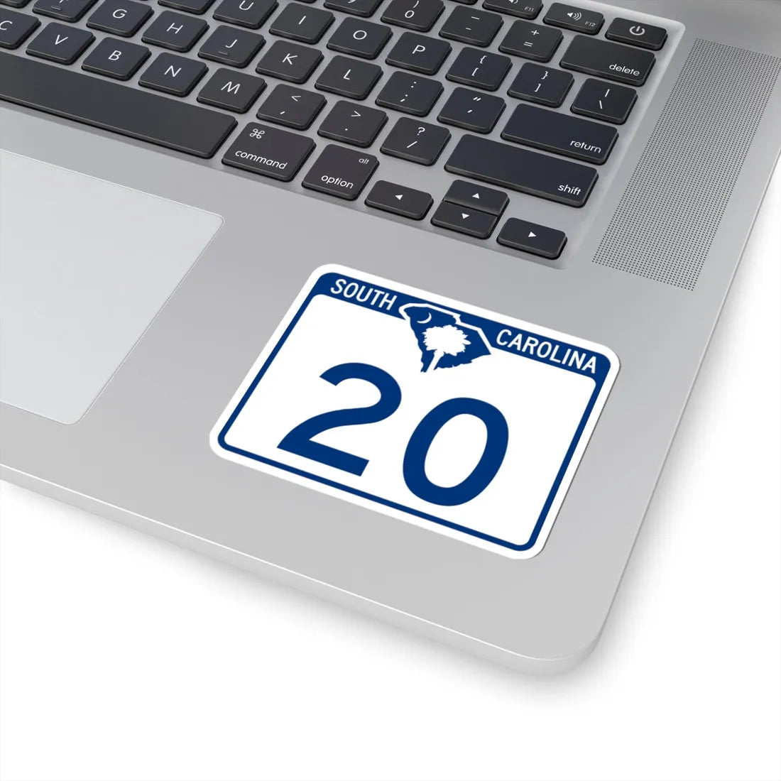 South Carolina 20 (South Carolina) (Road Sign) STICKER Vinyl Kiss-Cut Decal - The Sticker Space