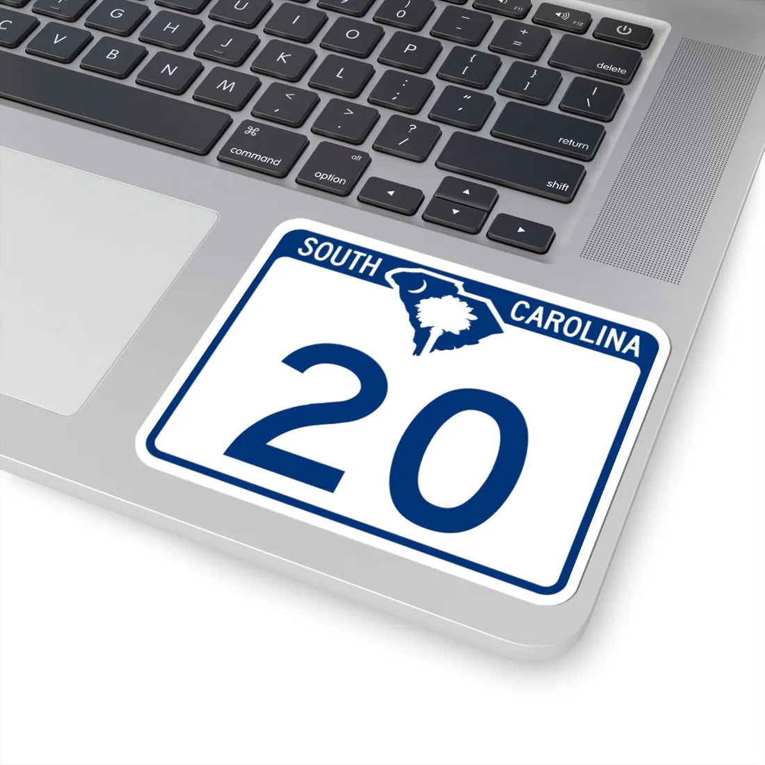South Carolina 20 (South Carolina) (Road Sign) STICKER Vinyl Kiss-Cut Decal - The Sticker Space