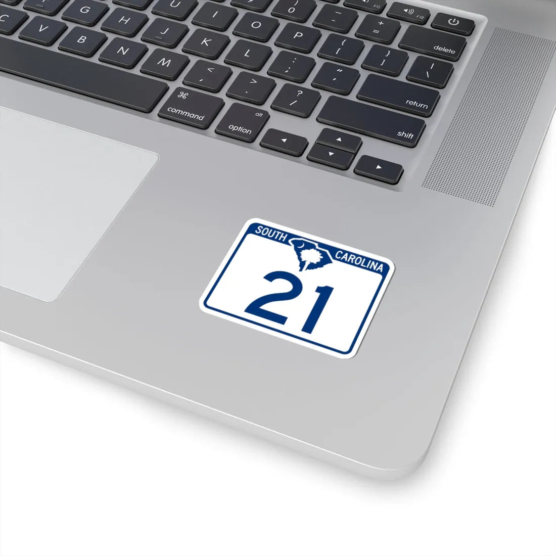 South Carolina 21 (South Carolina) (Road Sign) STICKER Vinyl Kiss-Cut Decal - The Sticker Space