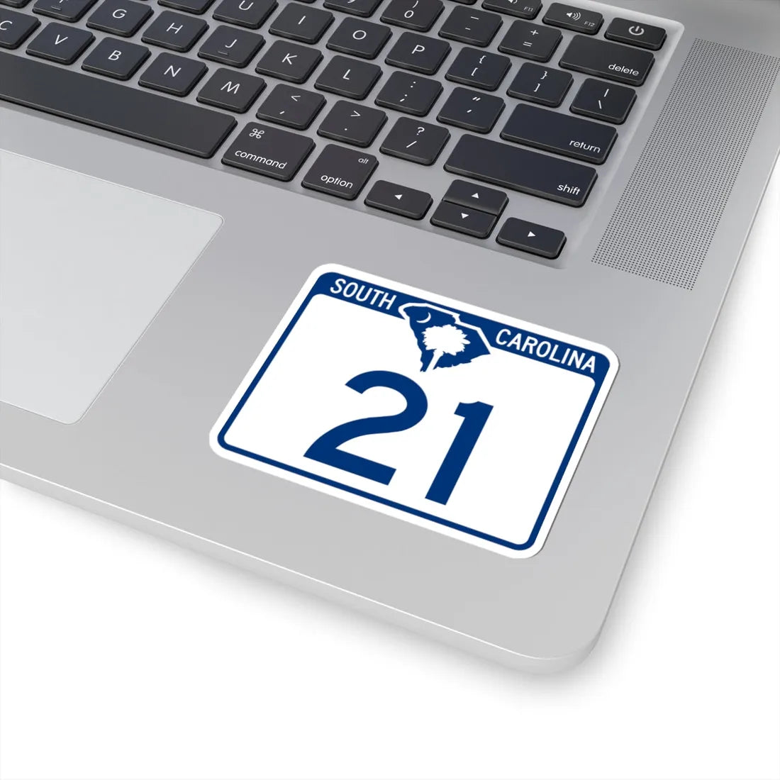 South Carolina 21 (South Carolina) (Road Sign) STICKER Vinyl Kiss-Cut Decal - The Sticker Space
