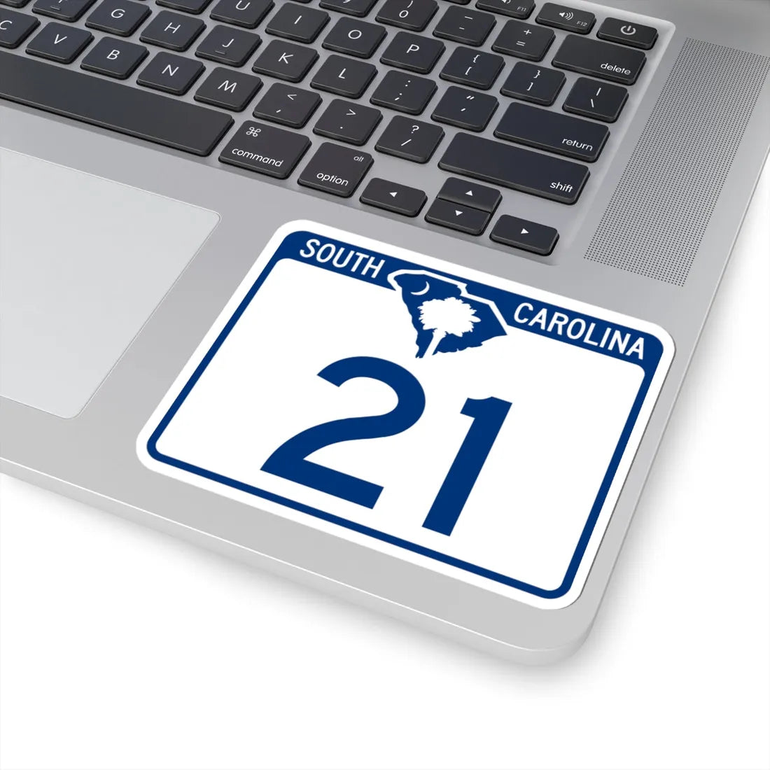 South Carolina 21 (South Carolina) (Road Sign) STICKER Vinyl Kiss-Cut Decal - The Sticker Space