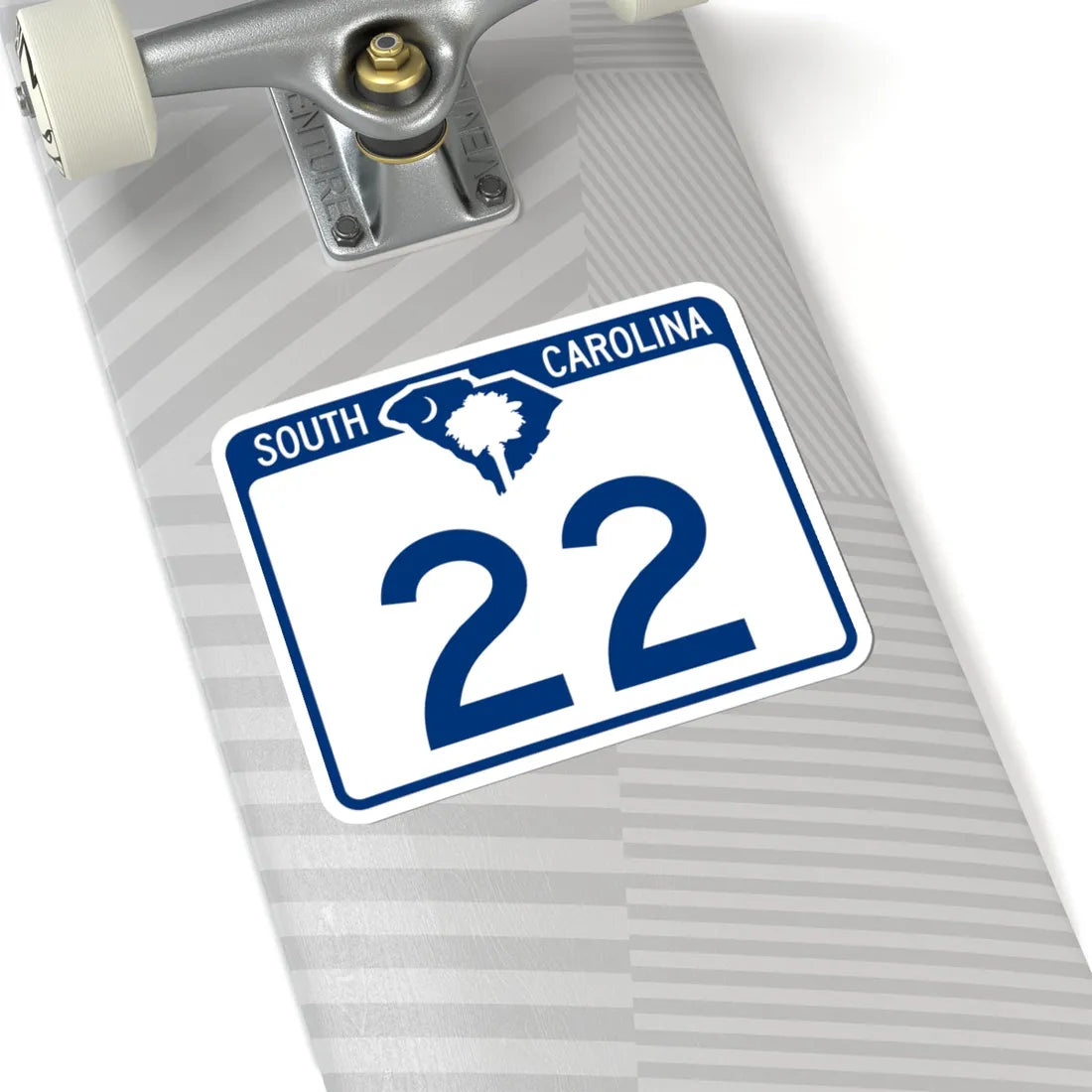 South Carolina 22 (South Carolina) (Road Sign) STICKER Vinyl Kiss-Cut Decal - The Sticker Space