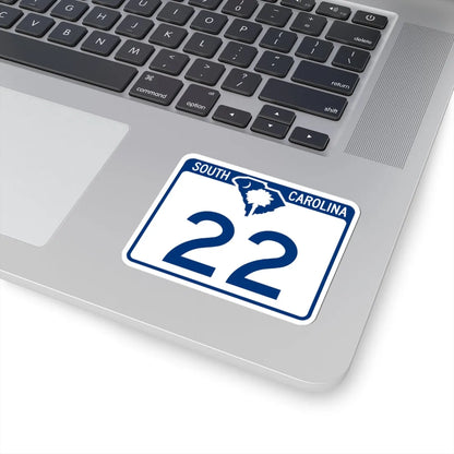 South Carolina 22 (South Carolina) (Road Sign) STICKER Vinyl Kiss-Cut Decal - The Sticker Space