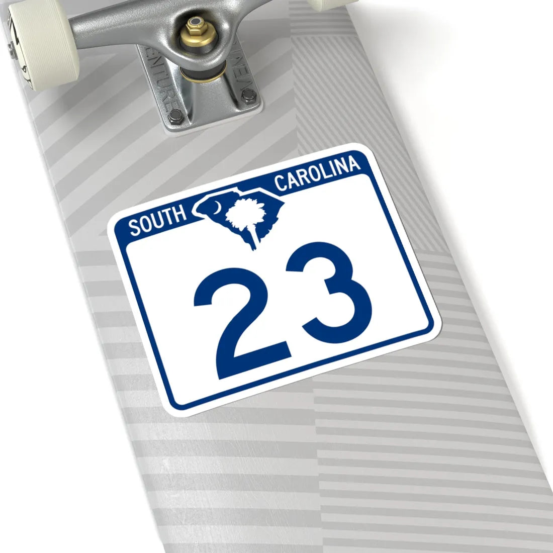 South Carolina 23 (South Carolina) (Road Sign) STICKER Vinyl Kiss-Cut Decal - The Sticker Space