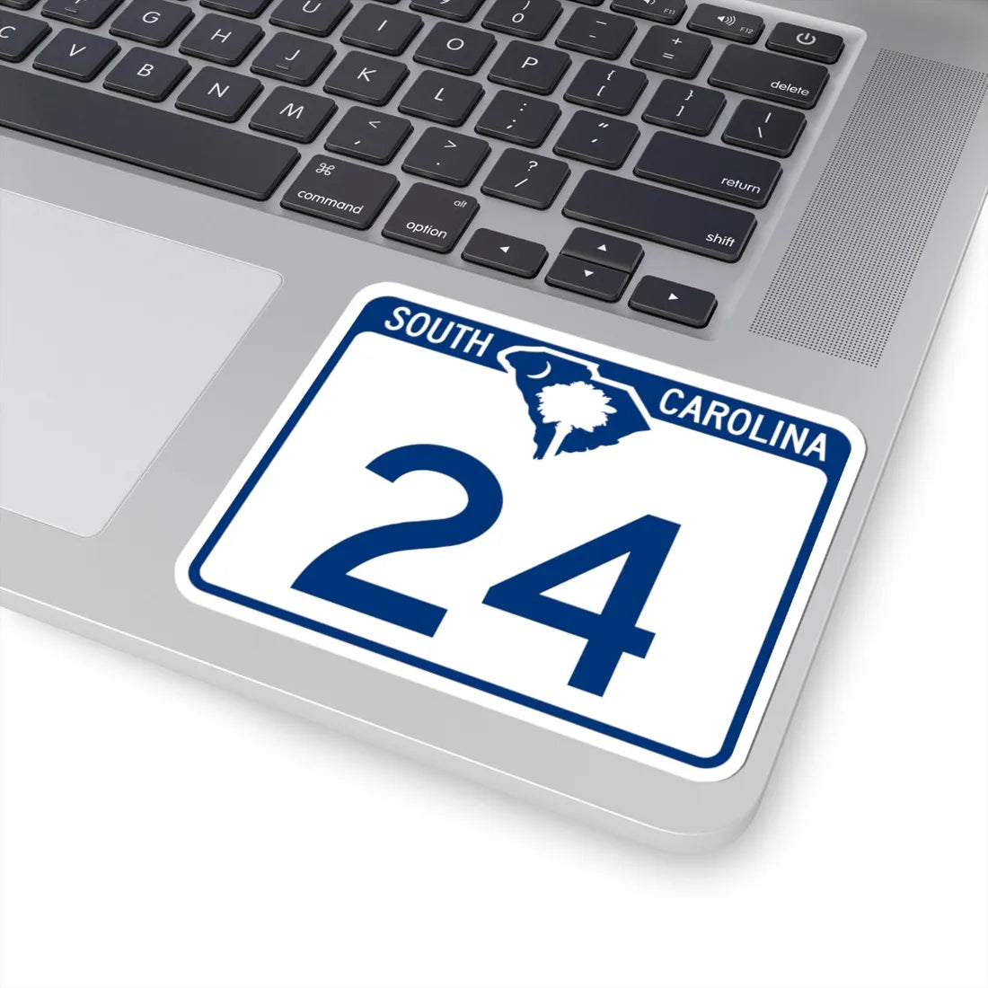 South Carolina 24 (South Carolina) (Road Sign) STICKER Vinyl Kiss-Cut Decal - The Sticker Space
