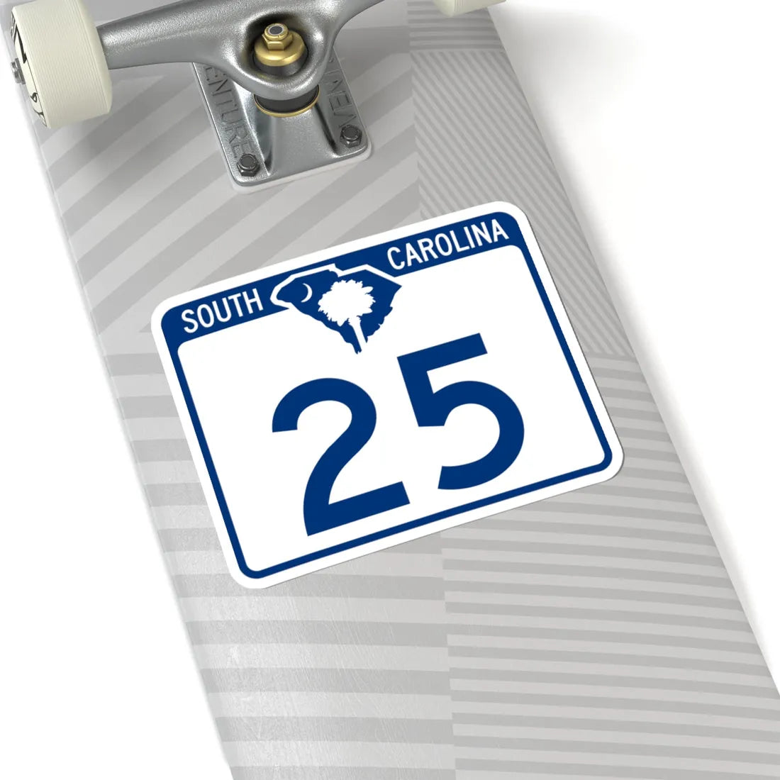 South Carolina 25 (South Carolina) (Road Sign) STICKER Vinyl Kiss-Cut Decal - The Sticker Space