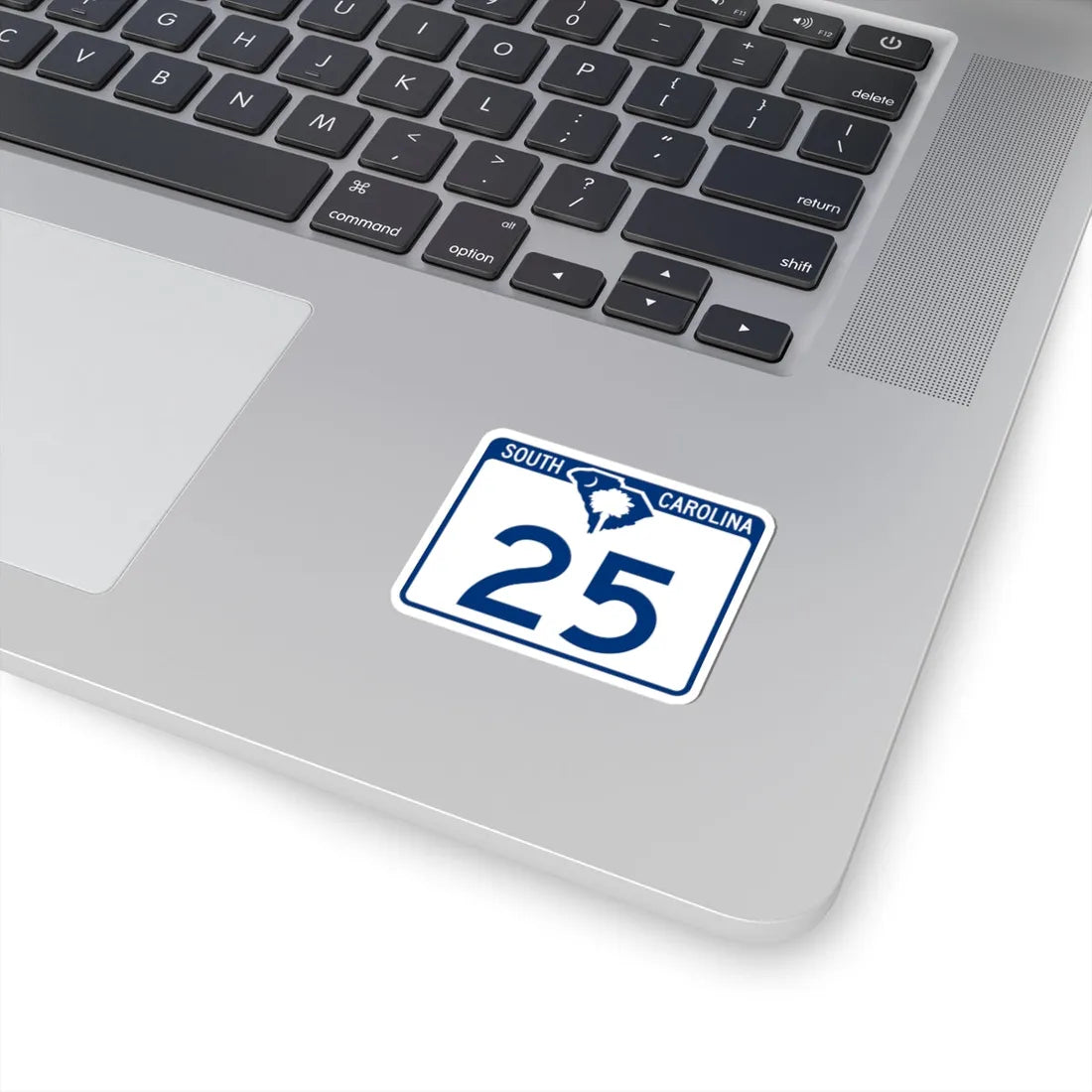 South Carolina 25 (South Carolina) (Road Sign) STICKER Vinyl Kiss-Cut Decal - The Sticker Space