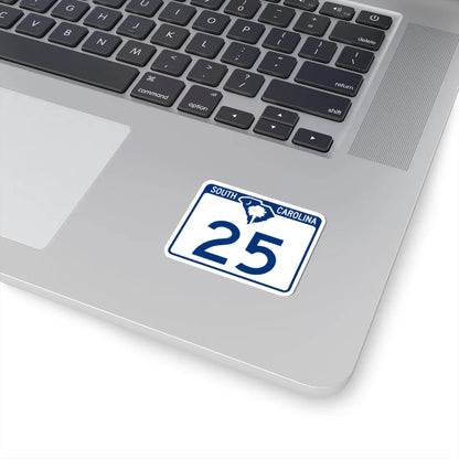 South Carolina 25 (South Carolina) (Road Sign) STICKER Vinyl Kiss-Cut Decal - The Sticker Space