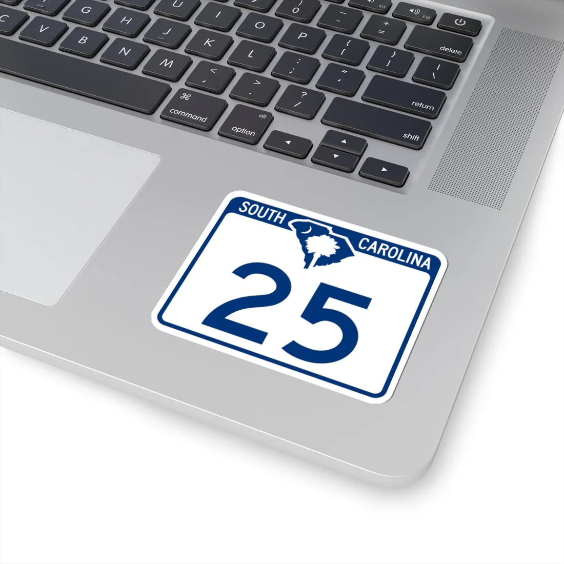 South Carolina 25 (South Carolina) (Road Sign) STICKER Vinyl Kiss-Cut Decal - The Sticker Space