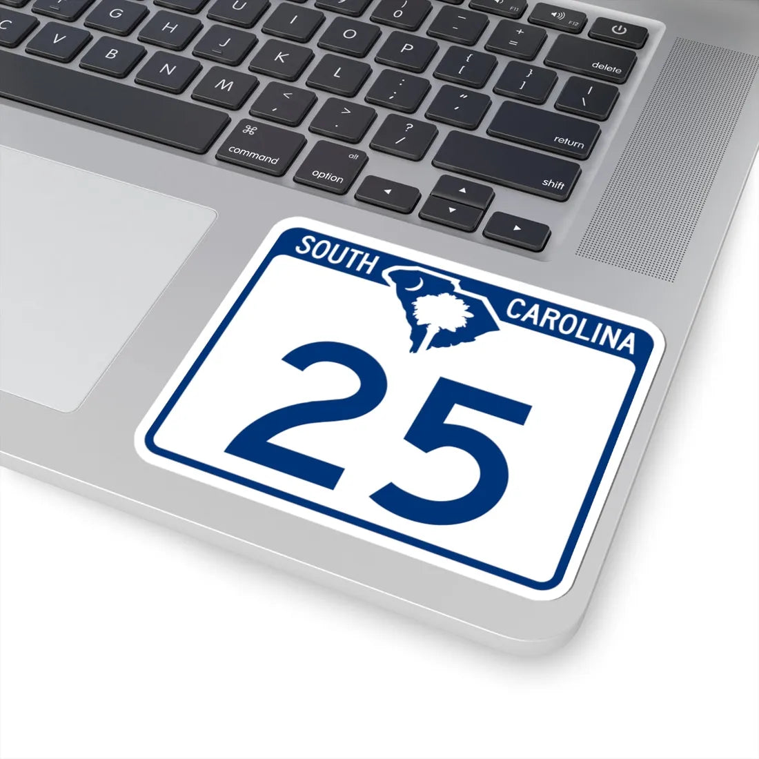 South Carolina 25 (South Carolina) (Road Sign) STICKER Vinyl Kiss-Cut Decal - The Sticker Space