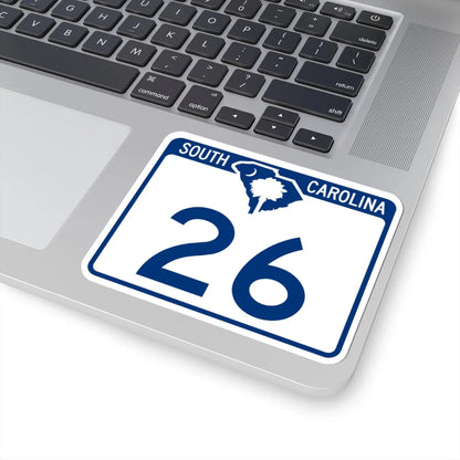 South Carolina 26 (South Carolina) (Road Sign) STICKER Vinyl Kiss-Cut Decal - The Sticker Space