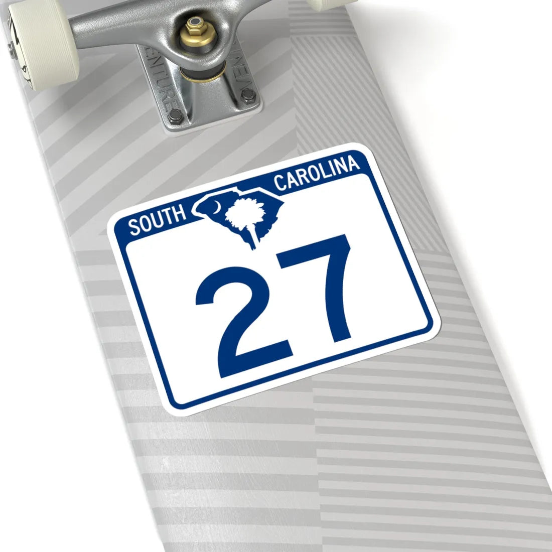 South Carolina 27 (South Carolina) (Road Sign) STICKER Vinyl Kiss-Cut Decal - The Sticker Space