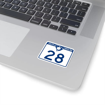 South Carolina 28 (South Carolina) (Road Sign) STICKER Vinyl Kiss-Cut Decal - The Sticker Space