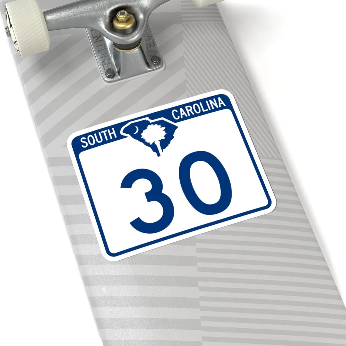 South Carolina 30 (South Carolina) (Road Sign) STICKER Vinyl Kiss-Cut Decal - The Sticker Space