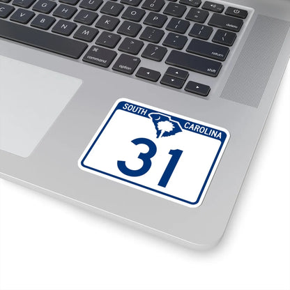 South Carolina 31 (South Carolina) (Road Sign) STICKER Vinyl Kiss-Cut Decal - The Sticker Space