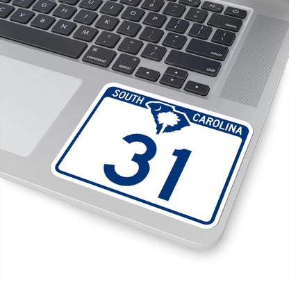 South Carolina 31 (South Carolina) (Road Sign) STICKER Vinyl Kiss-Cut Decal - The Sticker Space